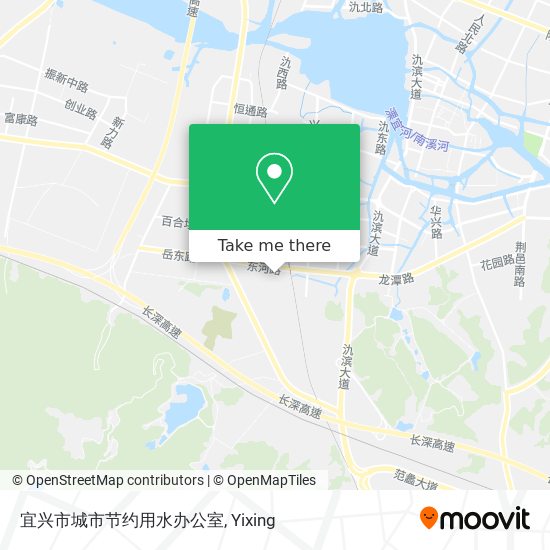宜兴市城市节约用水办公室 map