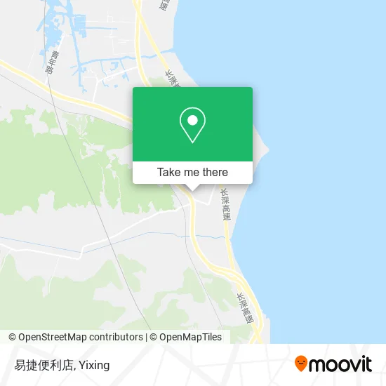 易捷便利店 map