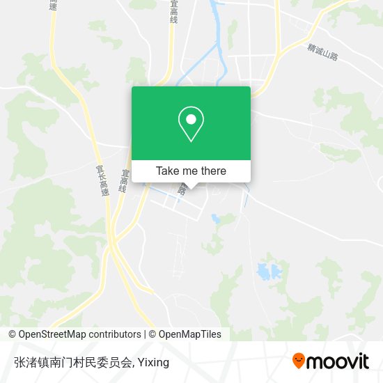 张渚镇南门村民委员会 map