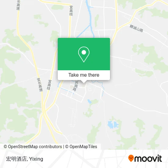 宏明酒店 map