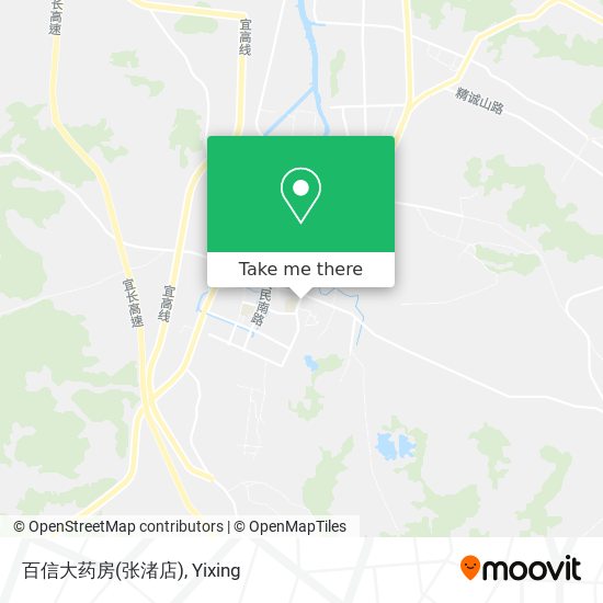 百信大药房(张渚店) map