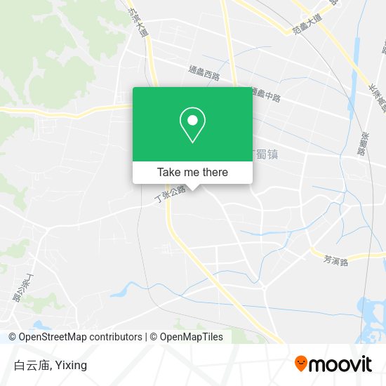 白云庙 map