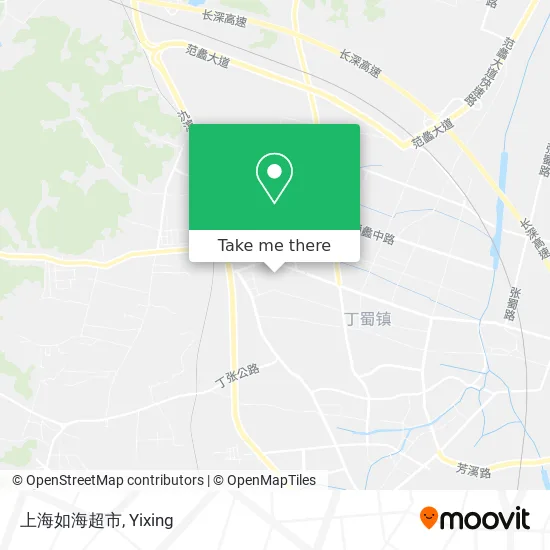 上海如海超市 map