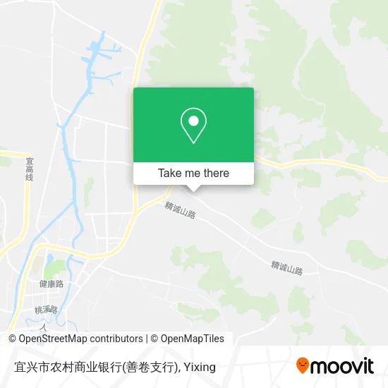 宜兴市农村商业银行(善卷支行) map