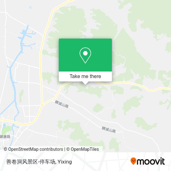 善卷洞风景区-停车场 map