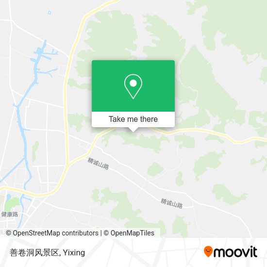 善卷洞风景区 map