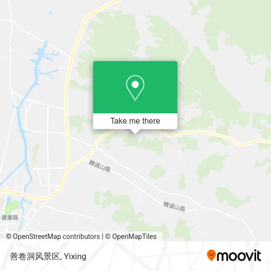 善卷洞风景区 map