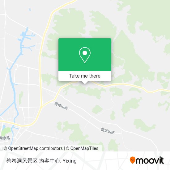 善卷洞风景区-游客中心 map