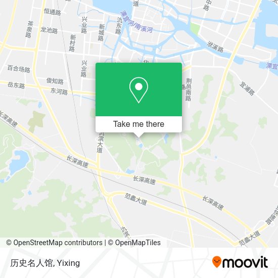 历史名人馆 map