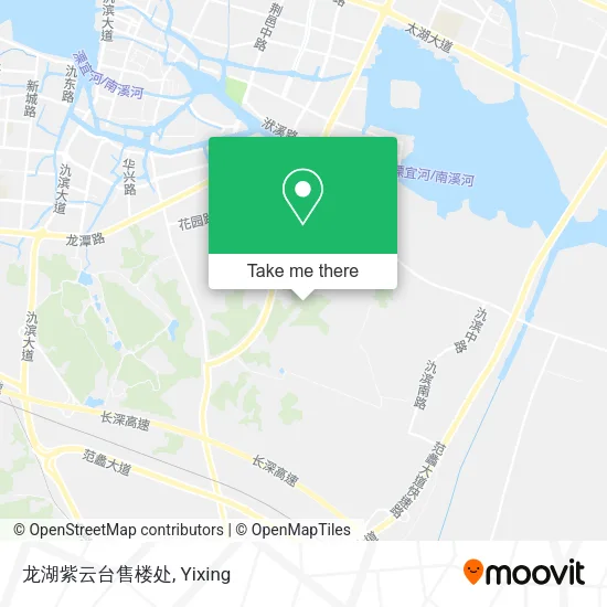 龙湖紫云台售楼处 map