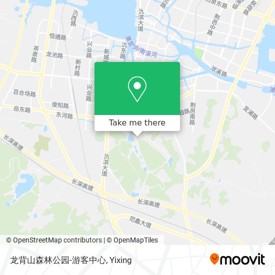 龙背山森林公园-游客中心 map