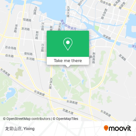 龙背山庄 map