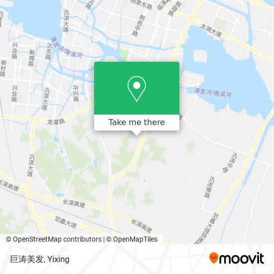 巨涛美发 map
