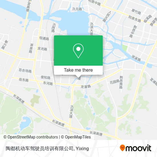 陶都机动车驾驶员培训有限公司 map