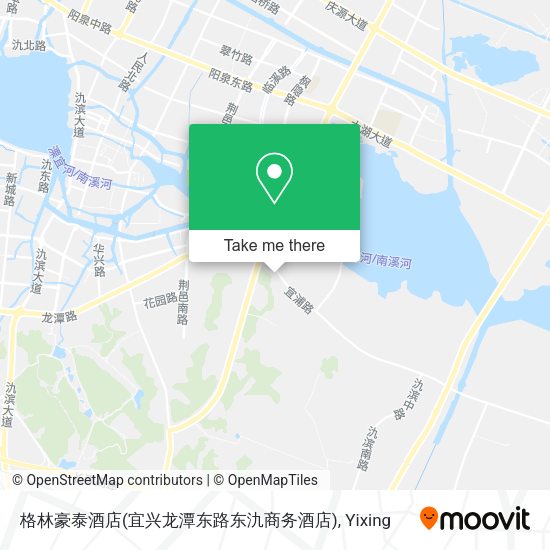 格林豪泰酒店(宜兴龙潭东路东氿商务酒店) map