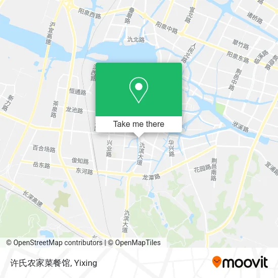 许氏农家菜餐馆 map