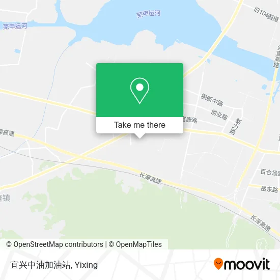 宜兴中油加油站 map