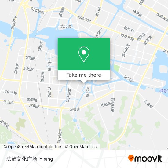 法治文化广场 map