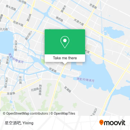 星空酒吧 map
