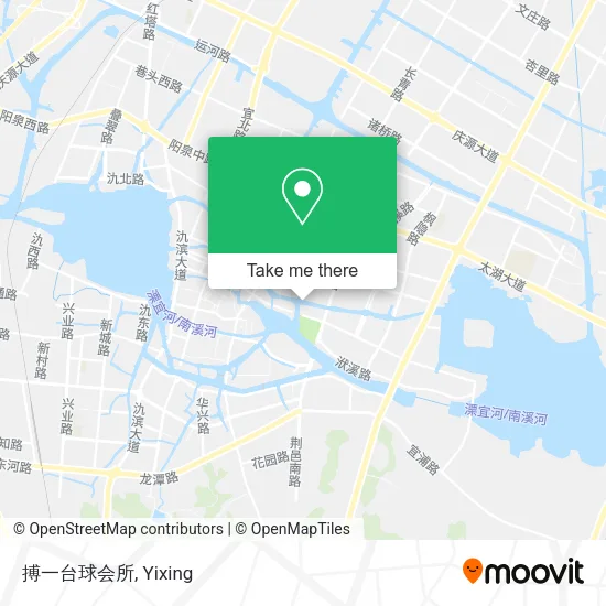 搏一台球会所 map