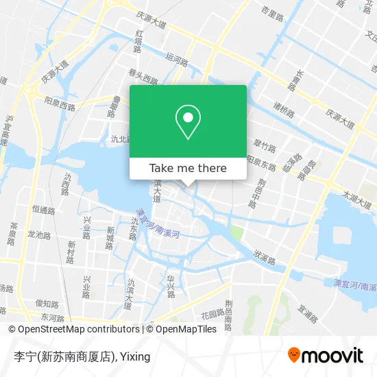 李宁(新苏南商厦店) map