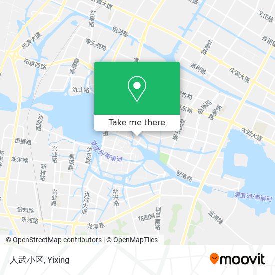 人武小区 map
