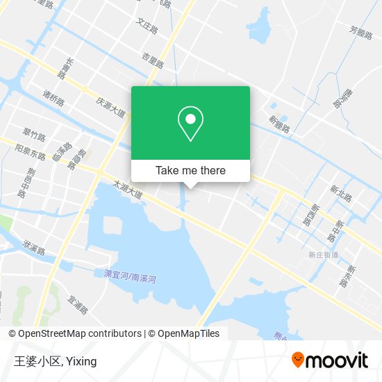 王婆小区 map