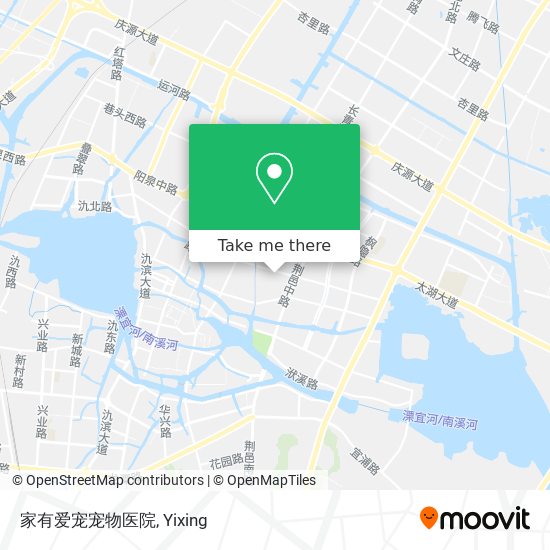 家有爱宠宠物医院 map