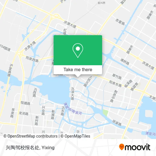 兴陶驾校报名处 map
