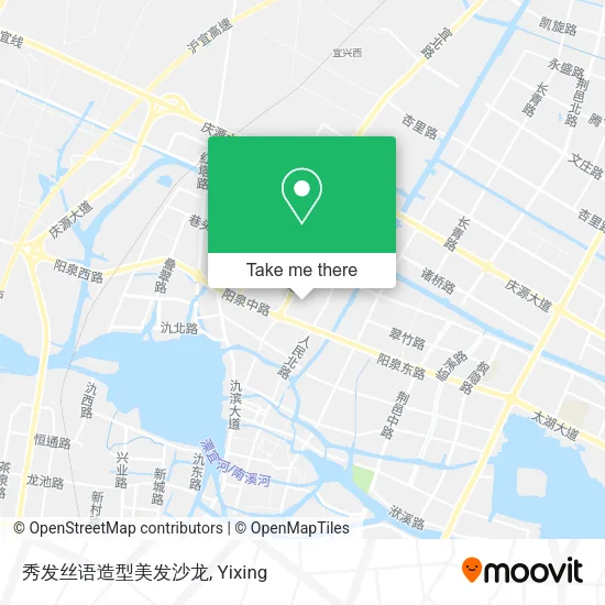 秀发丝语造型美发沙龙 map