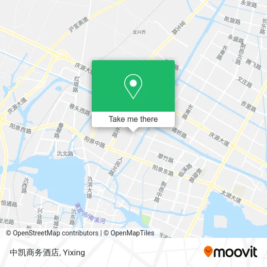 中凯商务酒店 map