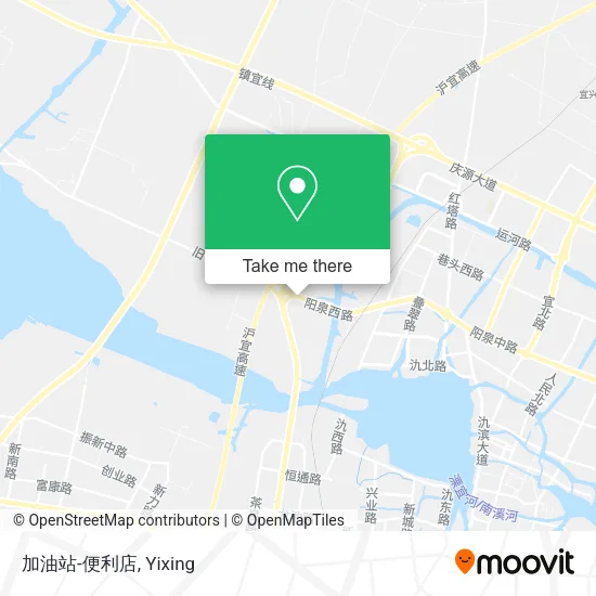 加油站-便利店 map