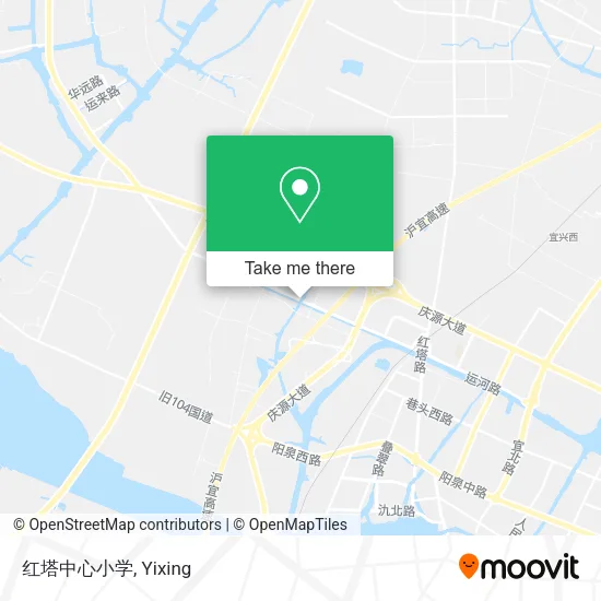 红塔中心小学 map