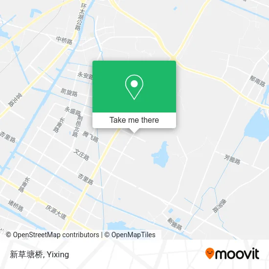 新草塘桥 map