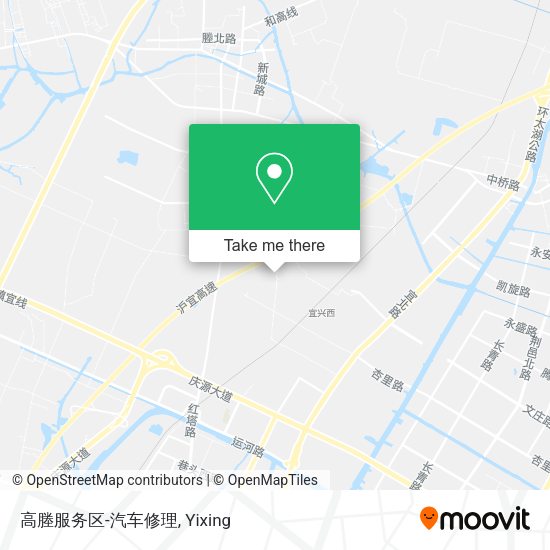 高塍服务区-汽车修理 map