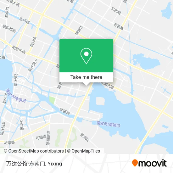 万达公馆-东南门 map