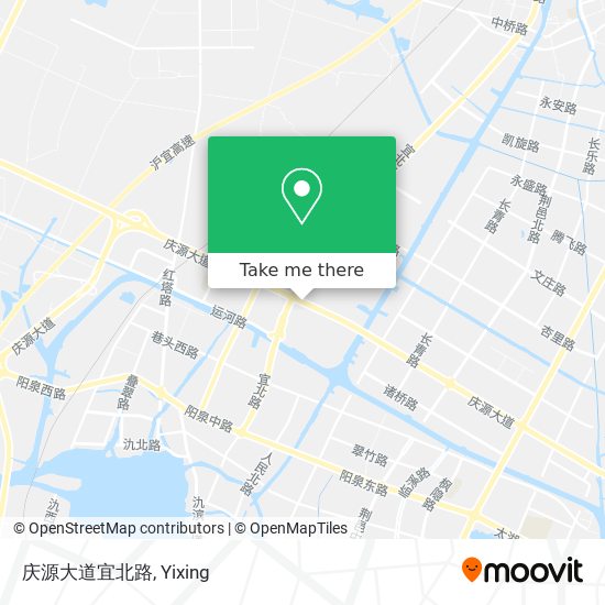 庆源大道宜北路 map