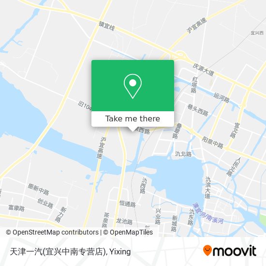 天津一汽(宜兴中南专营店) map