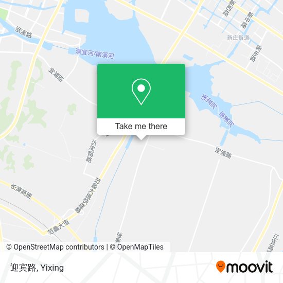 迎宾路 map