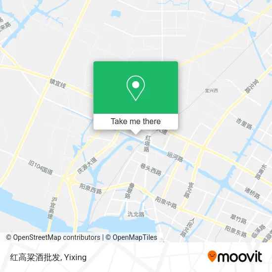 红高粱酒批发 map