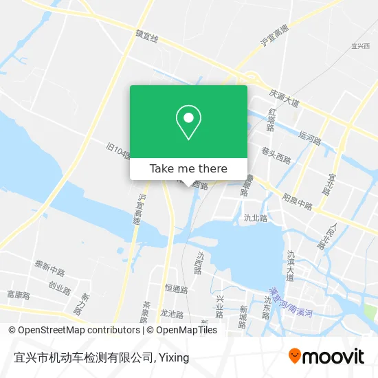 宜兴市机动车检测有限公司 map