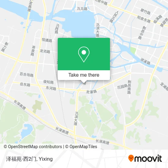 泽福苑-西2门 map