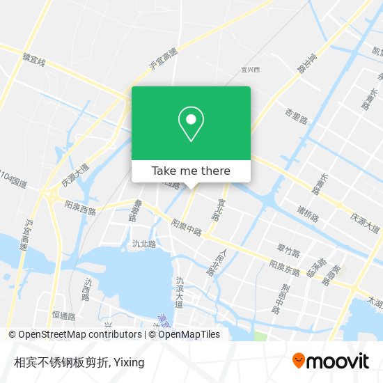 相宾不锈钢板剪折 map