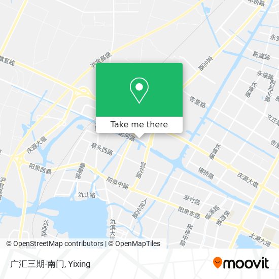 广汇三期-南门 map