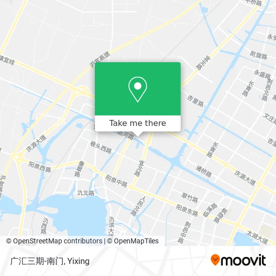广汇三期-南门 map