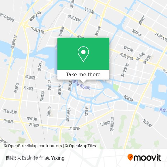 陶都大饭店-停车场 map