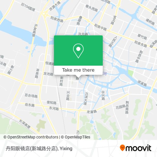 丹阳眼镜店(新城路分店) map