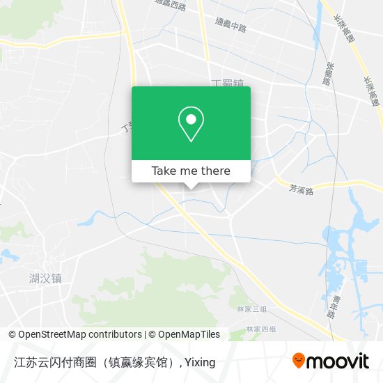 江苏云闪付商圈（镇嬴缘宾馆） map