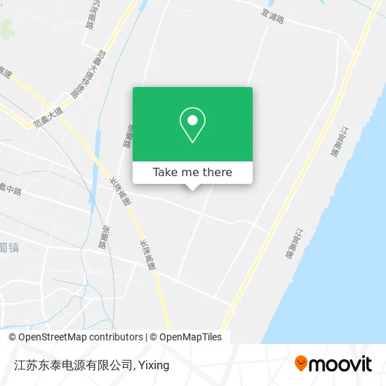 江苏东泰电源有限公司 map