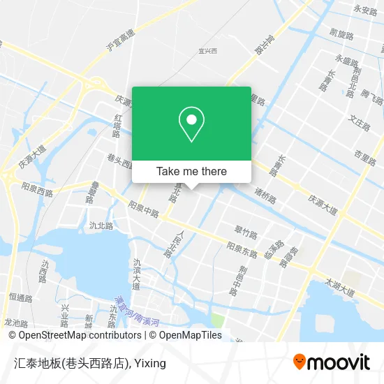 汇泰地板(巷头西路店) map